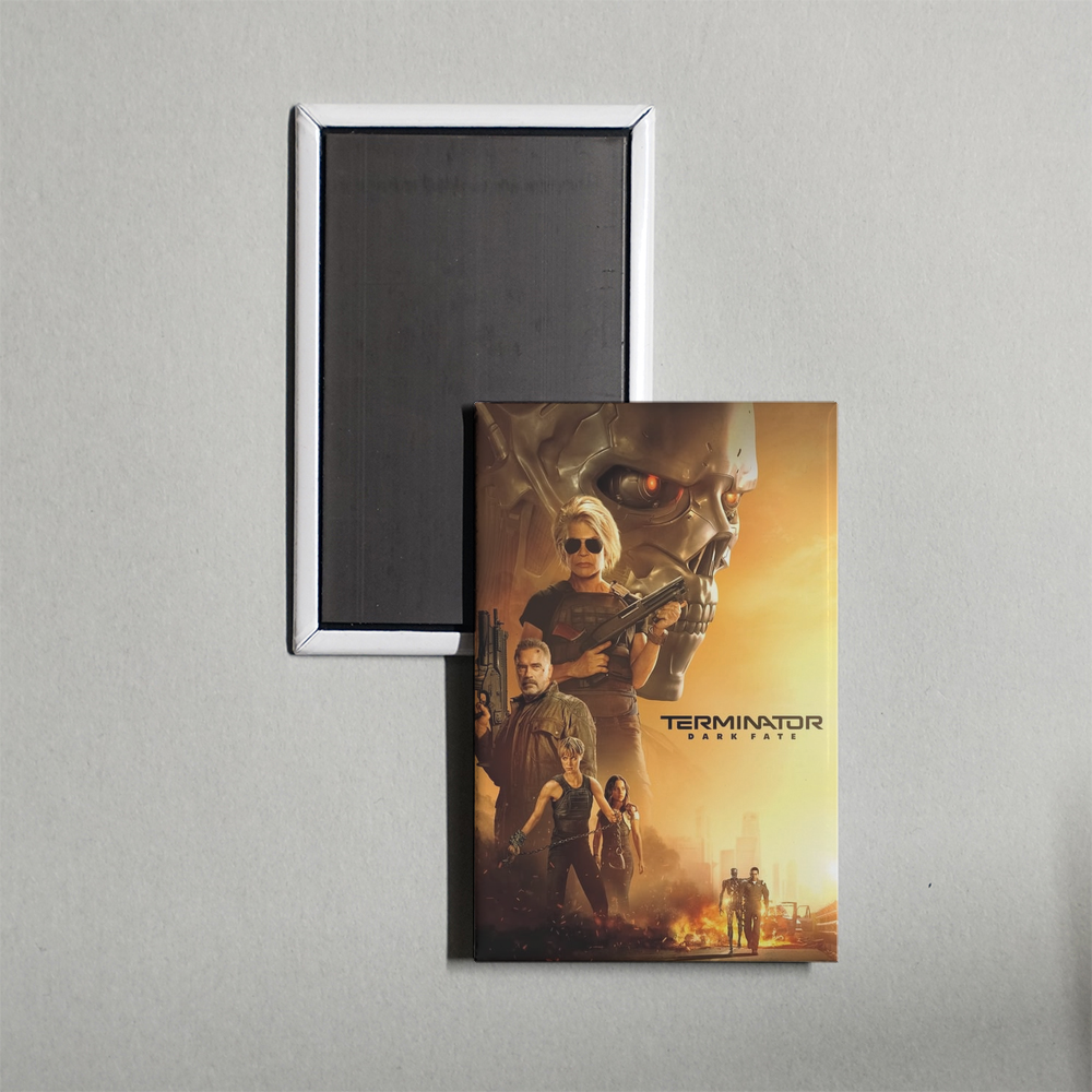 Terminator Dark Fate Mini Movie Fridge Magnet