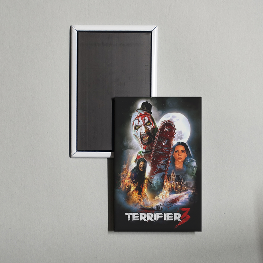 Terrifier 3 Mini Movie Fridge Magnet
