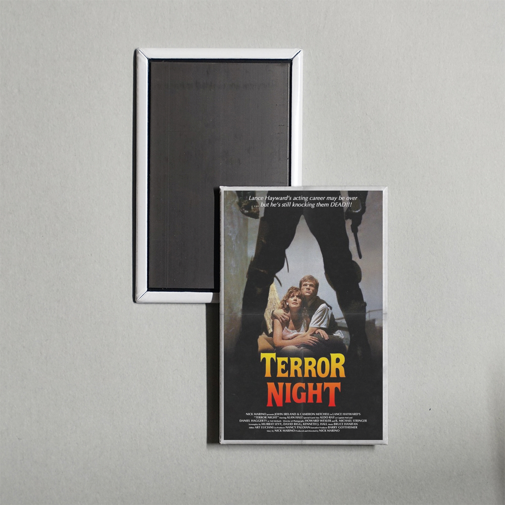 Terror Night Mini Movie Fridge Magnet