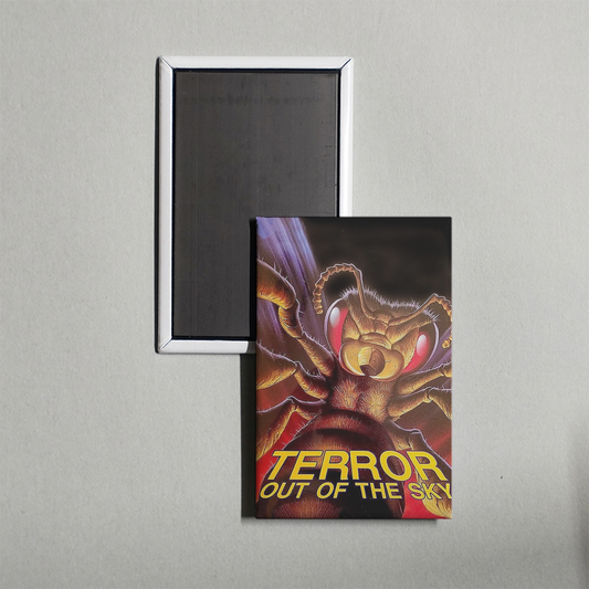 Terror Out of the Sky Mini Movie Fridge Magnet
