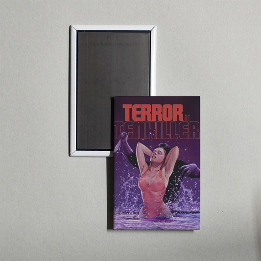 Terror at Tenkiller Mini Movie Fridge Magnet