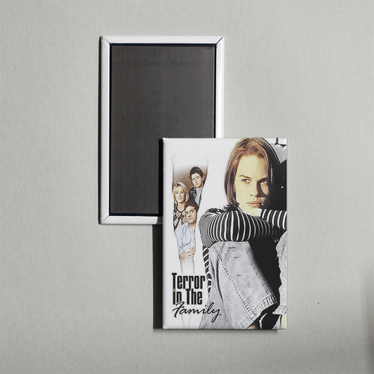 Terror in the Family Mini Movie Fridge Magnet