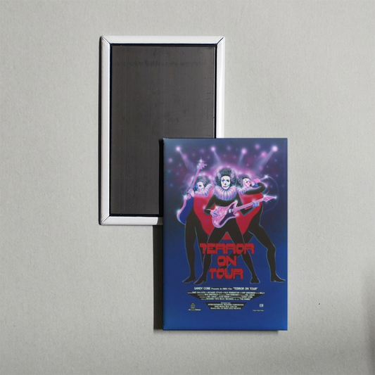 Terror on Tour Mini Movie Fridge Magnet