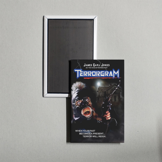 Terrorgram Mini Movie Fridge Magnet