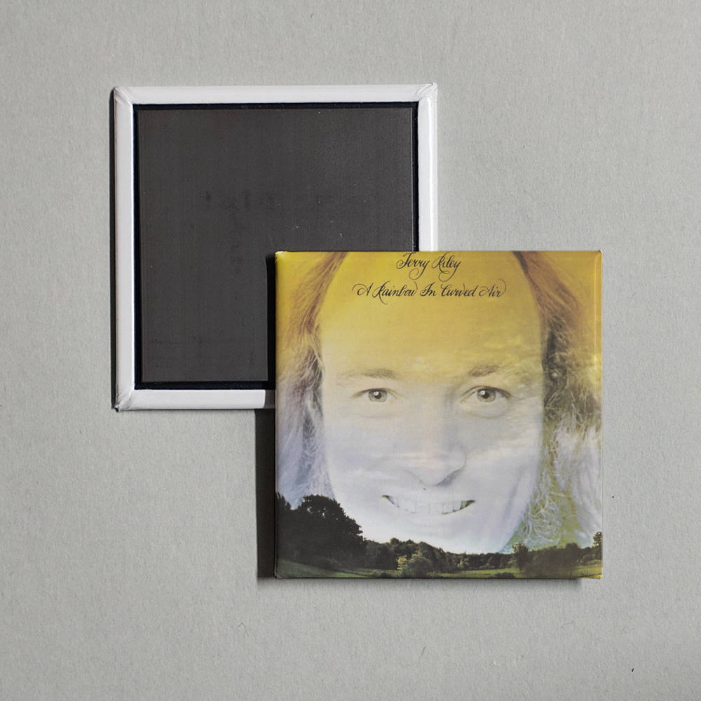 Terry Riley - A Rainbow In Curved Air Album Cover Fridge Magnet