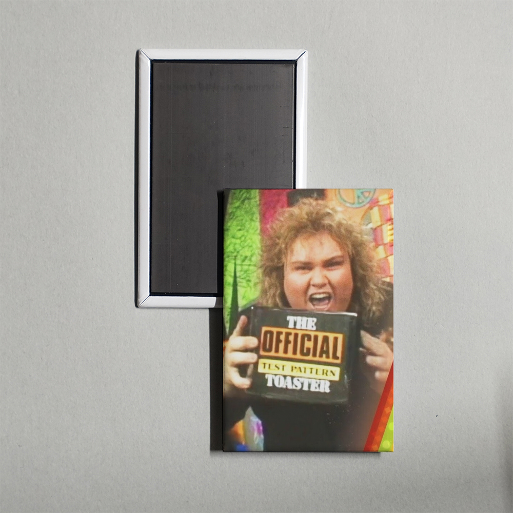 Test Pattern TV Show Fridge Magnet
