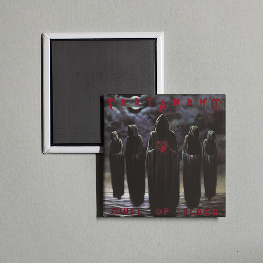 Testament - Souls of Black Album Cover Fridge Magnet