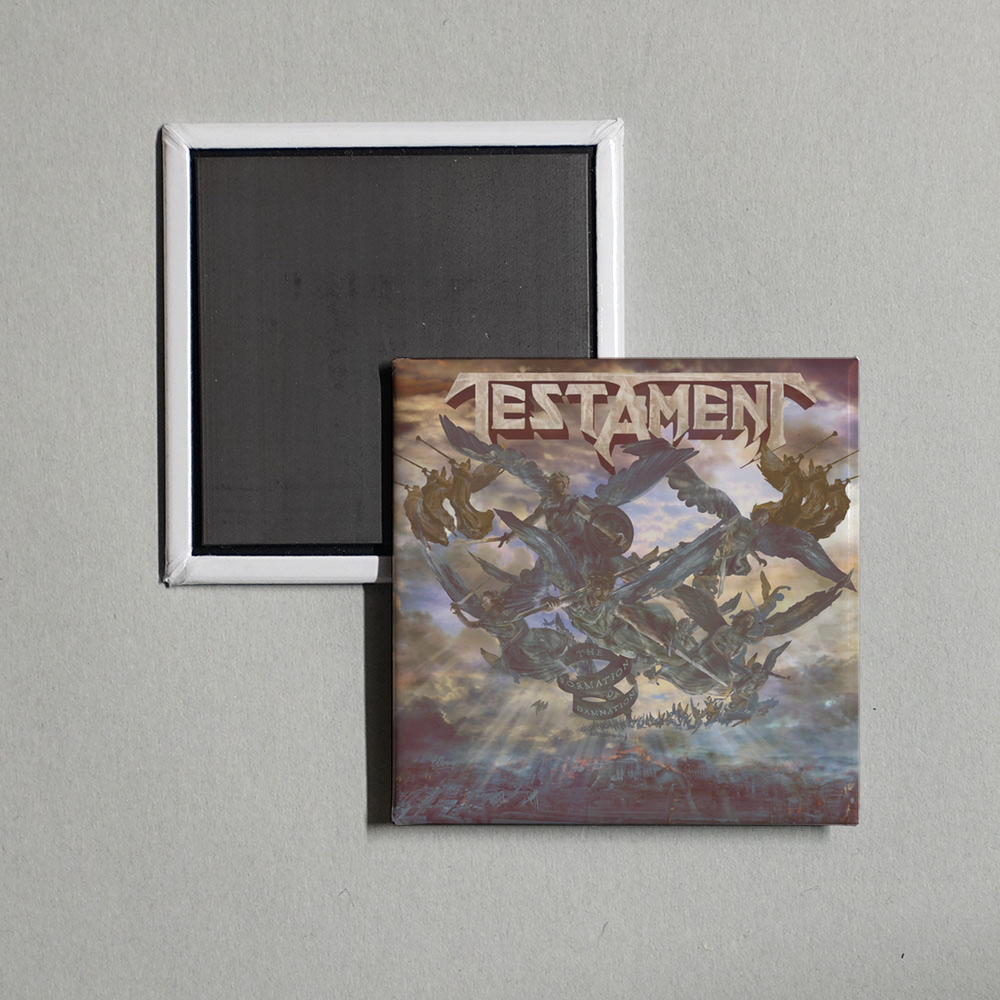 Testament - The Formation of Damnation Album Cover Fridge Magnet