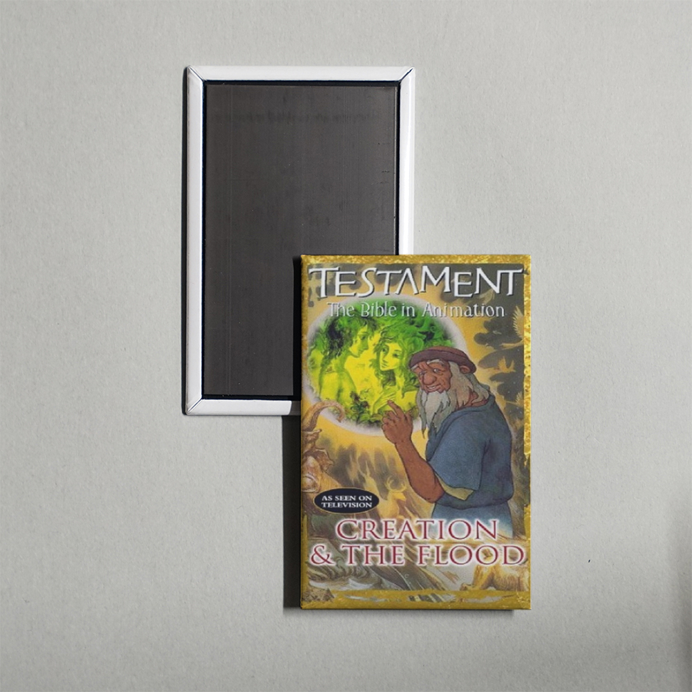 Testament The Bible in Animation TV Show Fridge Magnet