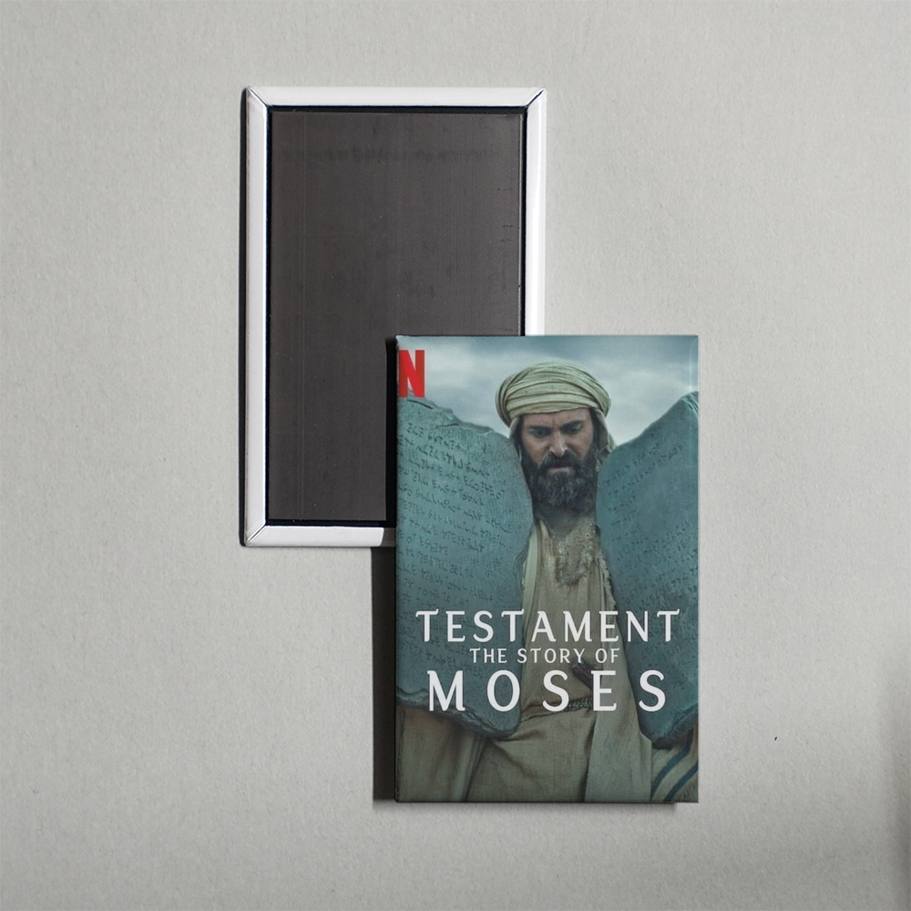 Testament The Story of Moses TV Show Fridge Magnet