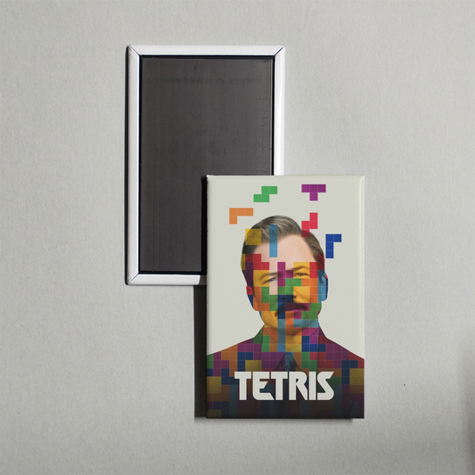 Tetris Mini Movie Fridge Magnet