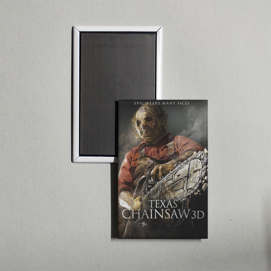 Texas Chainsaw 3D Mini Movie Fridge Magnet