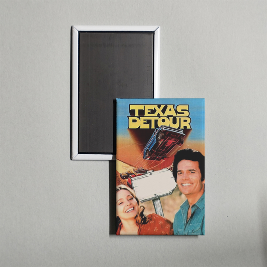 Texas Detour Mini Movie Fridge Magnet