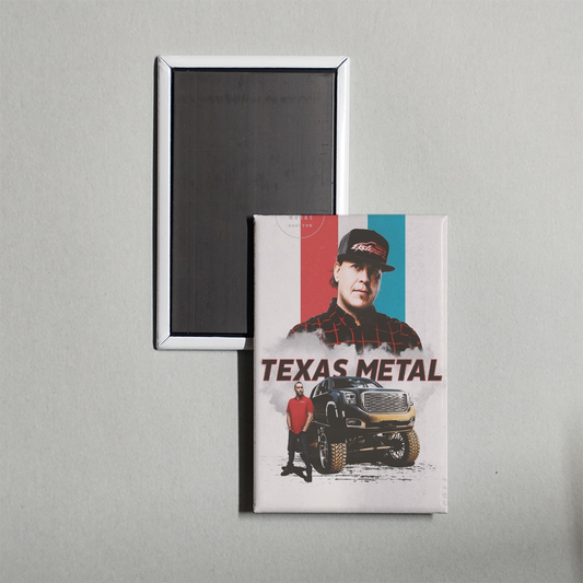 Texas Metal TV Show Fridge Magnet