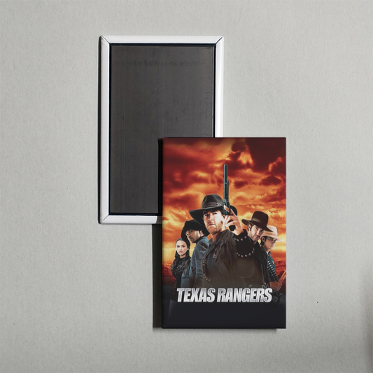 Texas Rangers Mini Movie Fridge Magnet