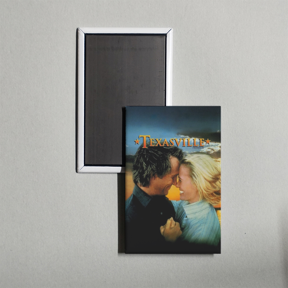 Texasville Mini Movie Fridge Magnet