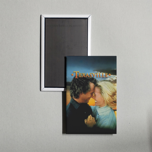 Texasville Mini Movie Fridge Magnet