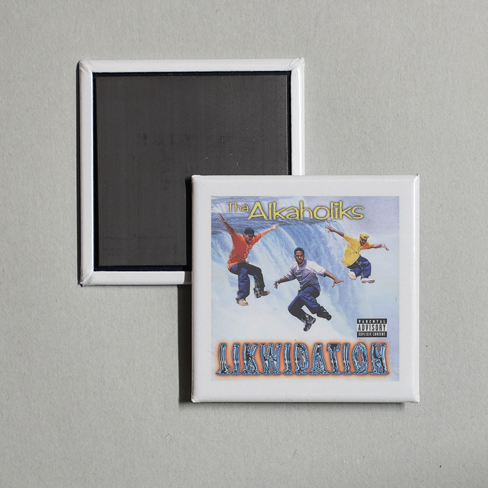 Tha Alkaholiks - Likwidation Album Cover Fridge Magnet