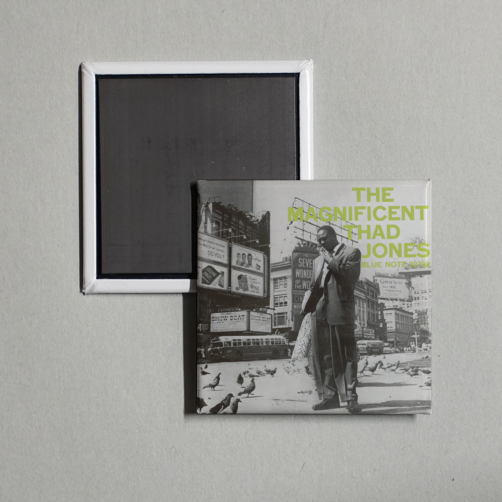 Thad Jones - The Magnificent Thad Jones (Remastered) Album Cover Fridge Magnet