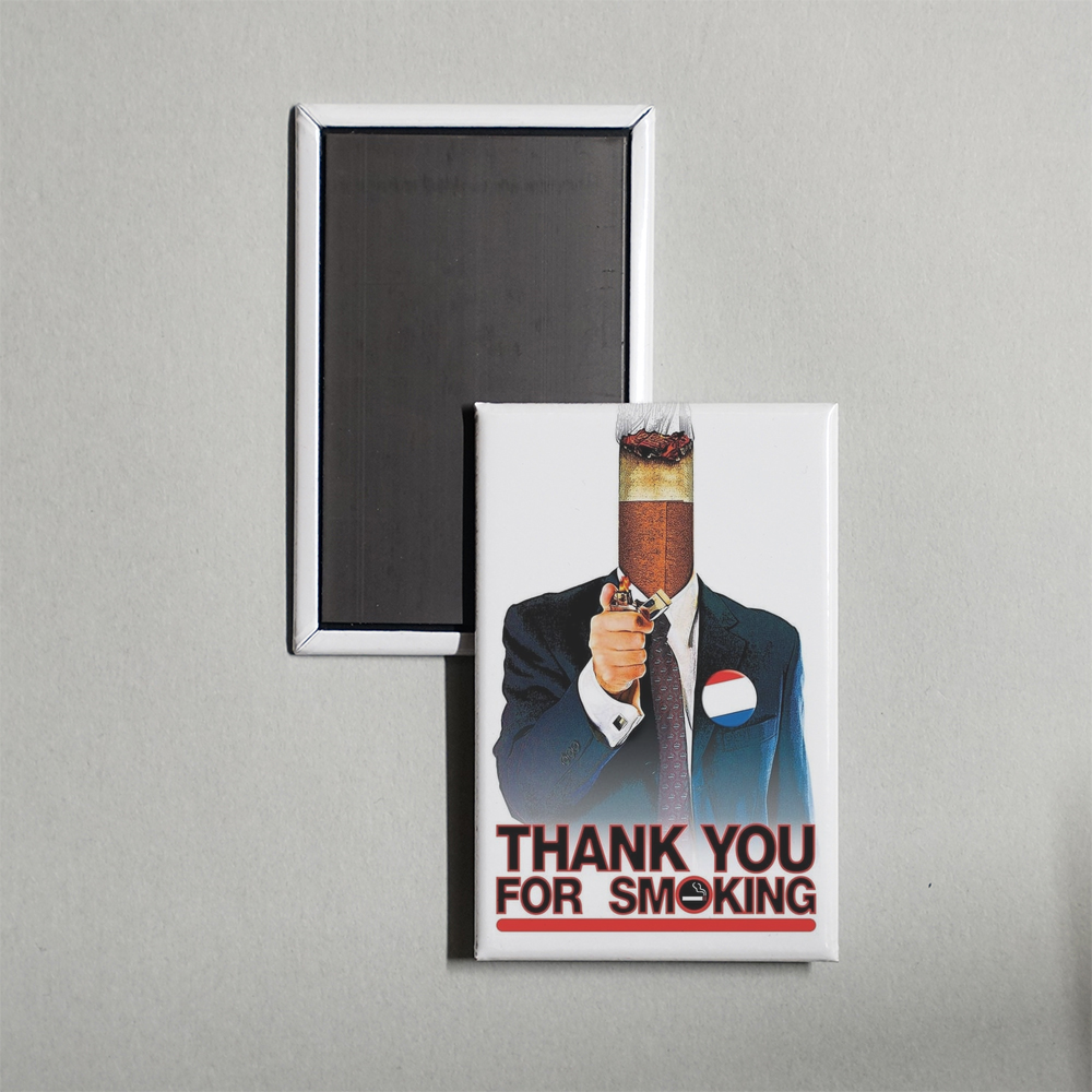Thank You for Smoking Mini Movie Fridge Magnet