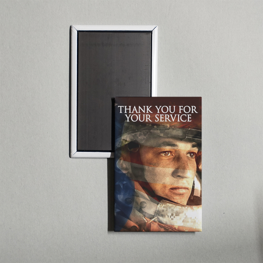 Thank You for Your Service Mini Movie Fridge Magnet