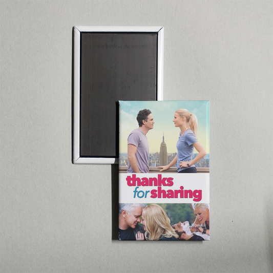 Thanks for Sharing Mini Movie Fridge Magnet