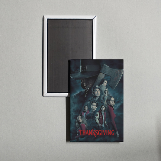 Thanksgiving Mini Movie Fridge Magnet