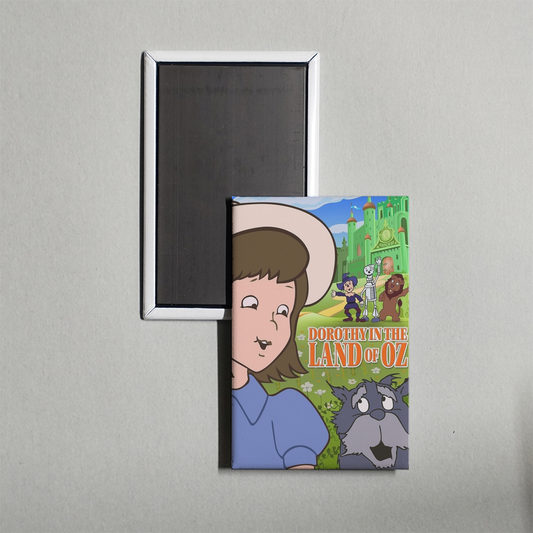 Thanksgiving in the Land of Oz Mini Movie Fridge Magnet
