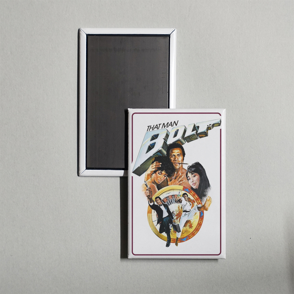 That Man Bolt Mini Movie Fridge Magnet