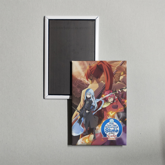 That Time I Got Reincarnated as a Slime the Movie Scarlet Bond Mini Movie Fridge Magnet