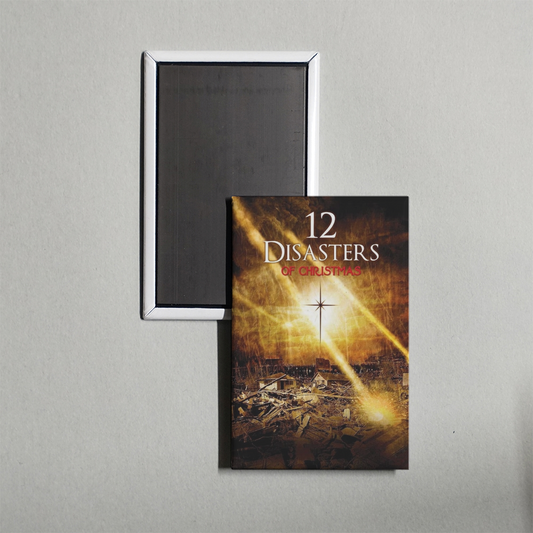 The 12 Disasters of Christmas Mini Movie Fridge Magnet