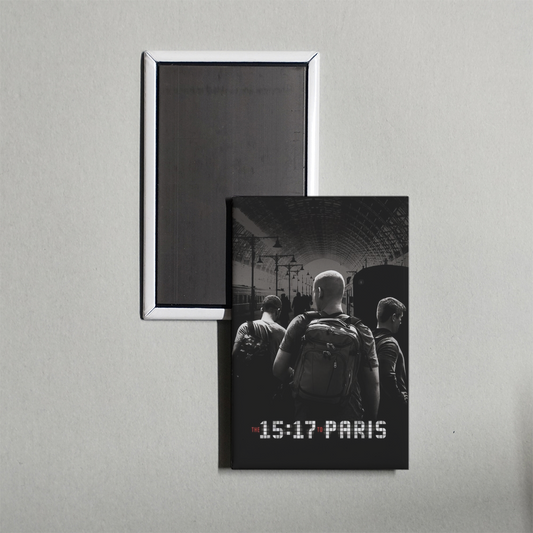 The 1517 to Paris Mini Movie Fridge Magnet