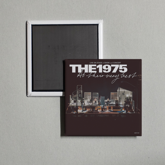The 1975 - At Their Very Best (Live from Madison Square Garden, New York, 07.11.22) Album Cover Fridge Magnet