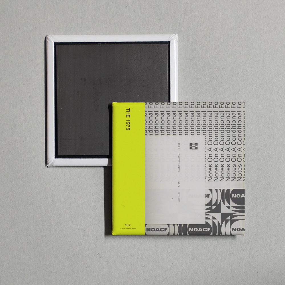 The 1975 - Notes On A Conditional Form Album Cover Fridge Magnet