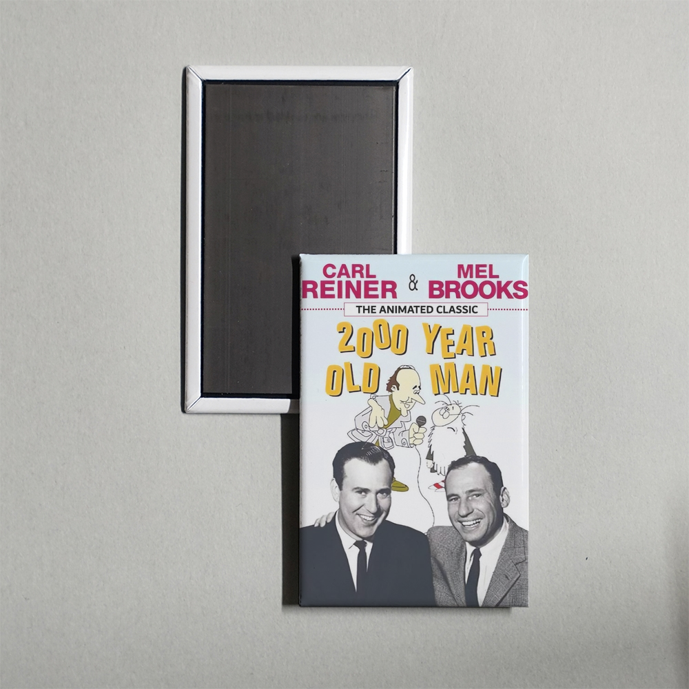 The 2000 Year Old Man Mini Movie Fridge Magnet