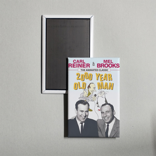 The 2000 Year Old Man Mini Movie Fridge Magnet