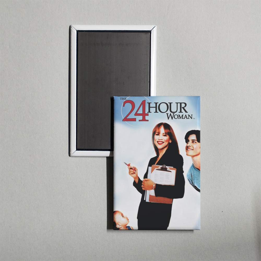 The 24 Hour Woman Mini Movie Fridge Magnet