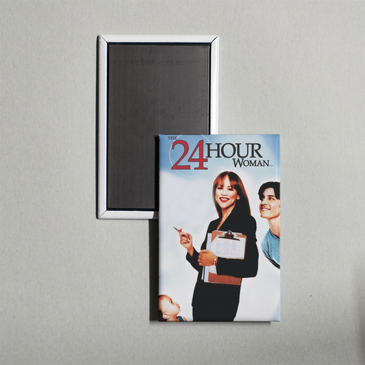 The 24 Hour Woman Mini Movie Fridge Magnet