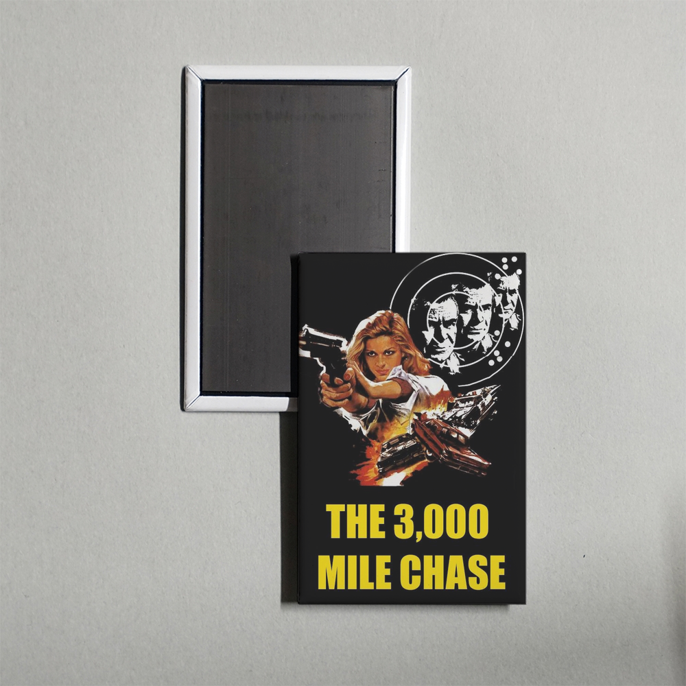 The 3,000 Mile Chase Mini Movie Fridge Magnet