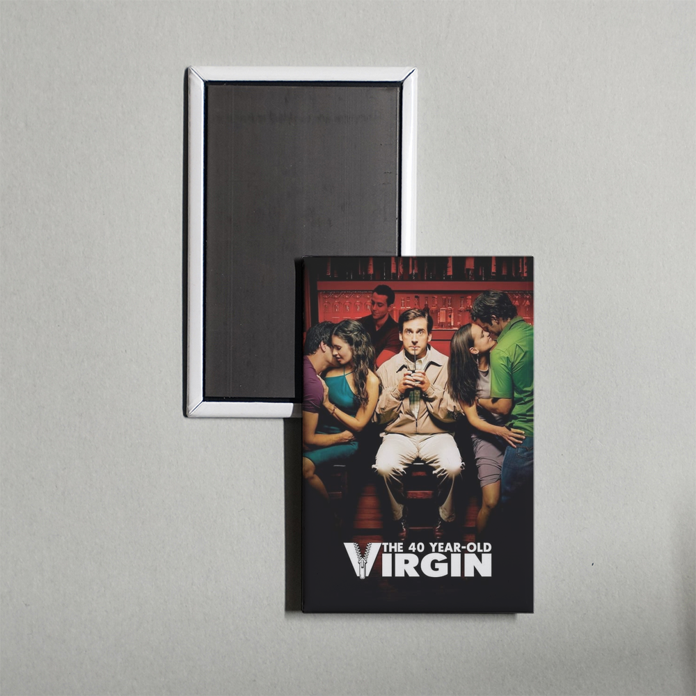 The 40 Year Old Virgin Mini Movie Fridge Magnet
