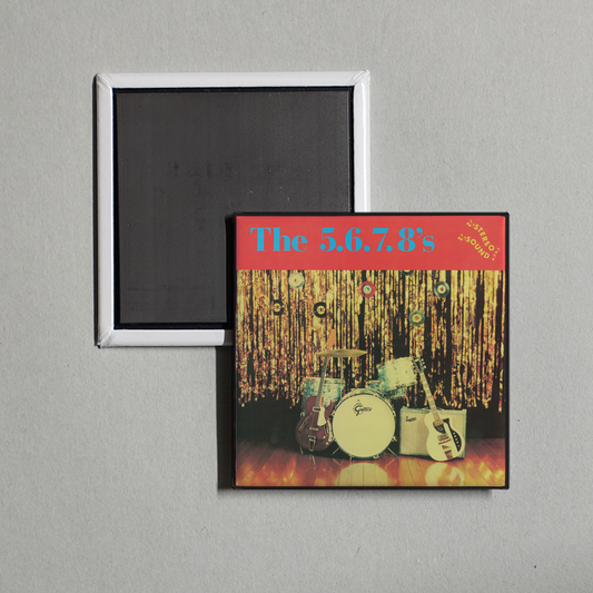 The 5.6.7.8's - The 5.6.7.8's Album Cover Fridge Magnet