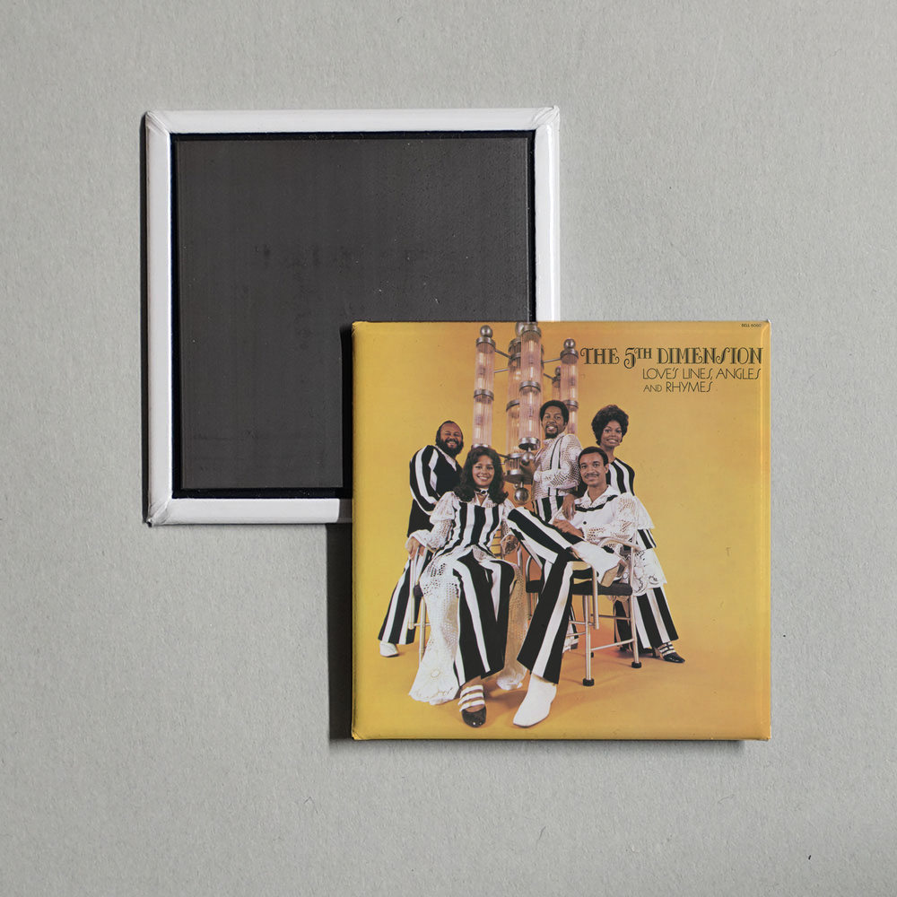 The 5th Dimension - Love's Lines, Angles and Rhymes Album Cover Fridge Magnet