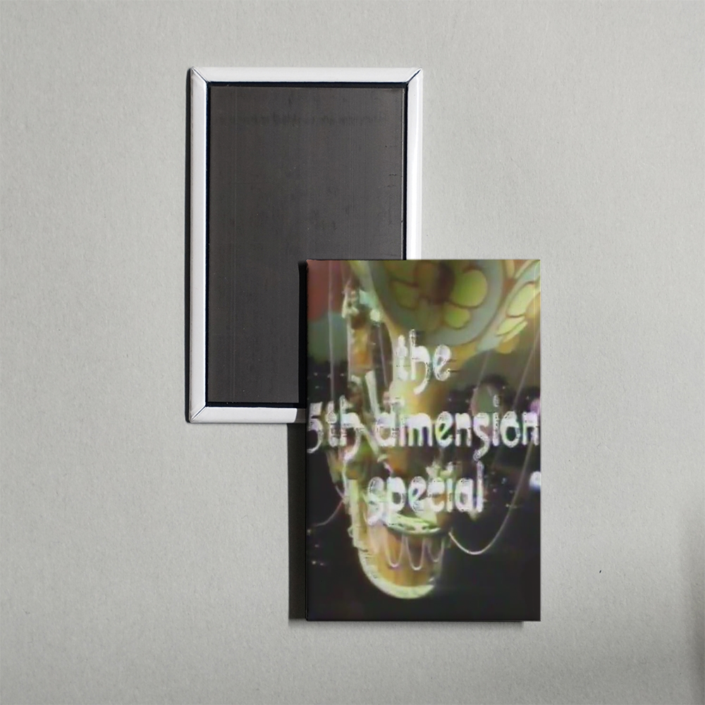 The 5th Dimension Special An Odyssey in the Cosmic Universe of Peter Max Mini Movie Fridge Magnet