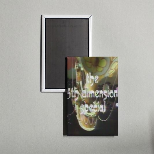 The 5th Dimension Special An Odyssey in the Cosmic Universe of Peter Max Mini Movie Fridge Magnet