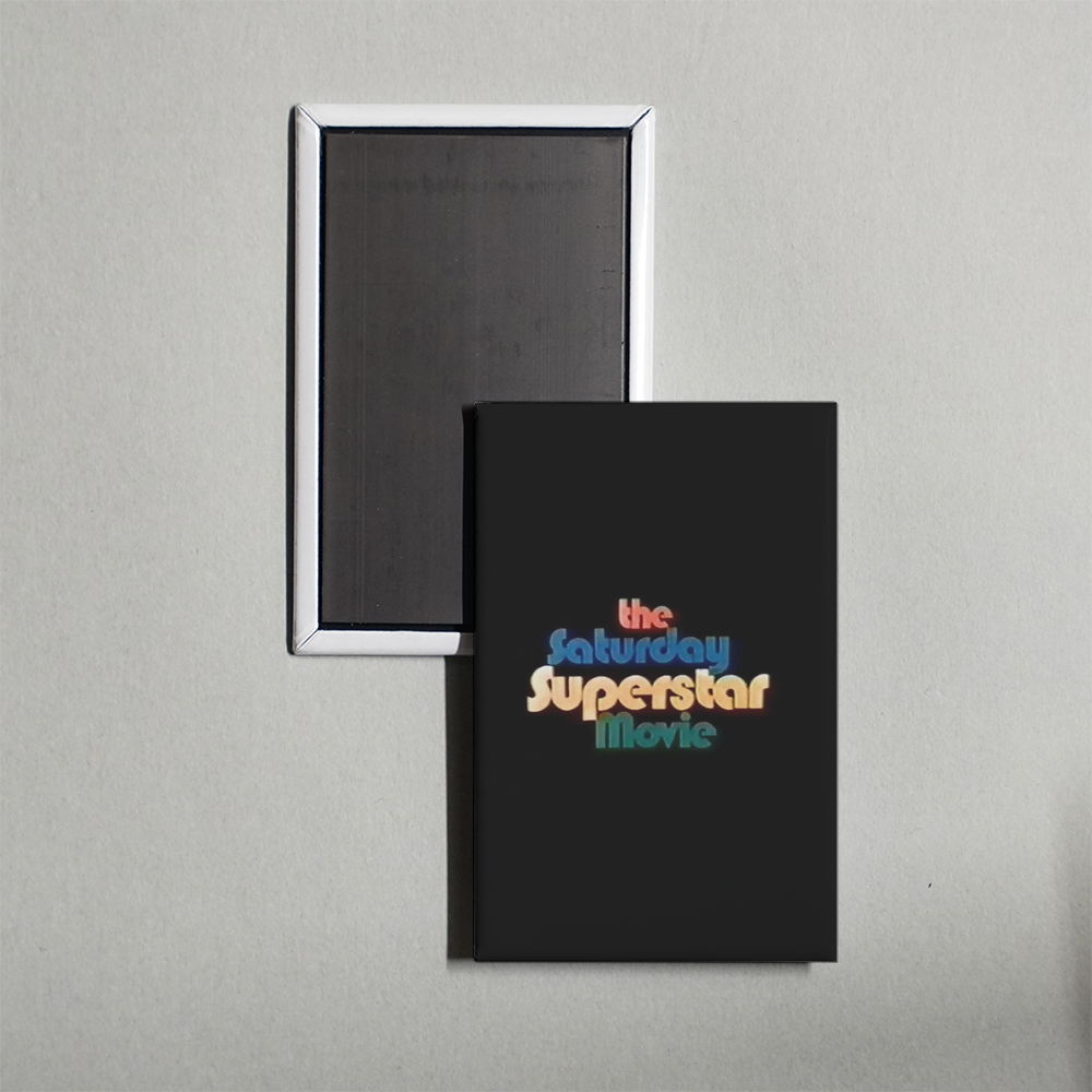 The ABC Saturday Superstar Movie TV Show Fridge Magnet