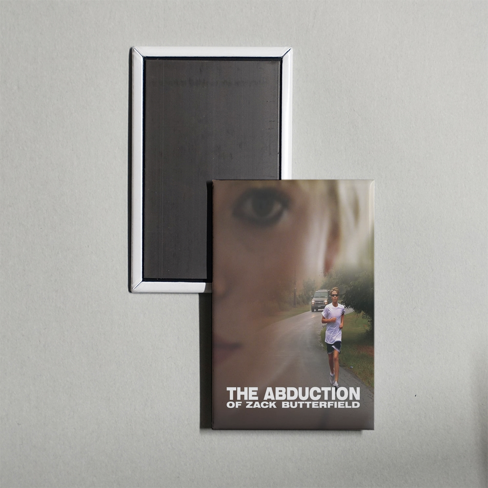 The Abduction of Zack Butterfield Mini Movie Fridge Magnet