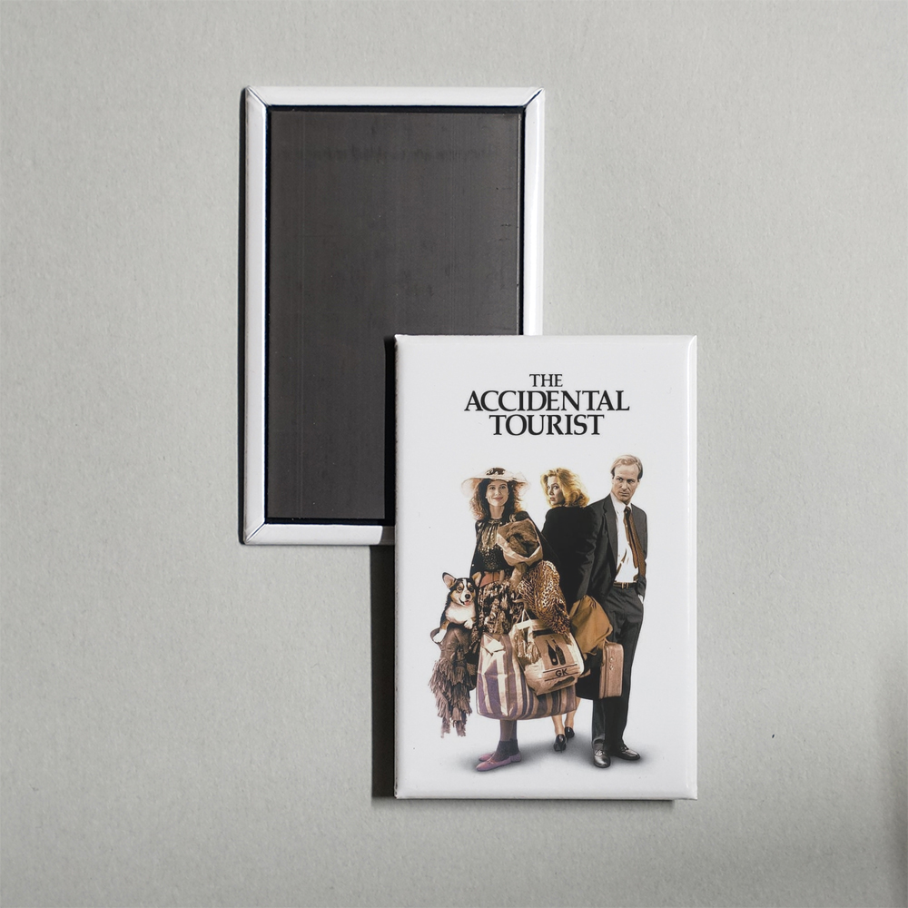 The Accidental Tourist Mini Movie Fridge Magnet