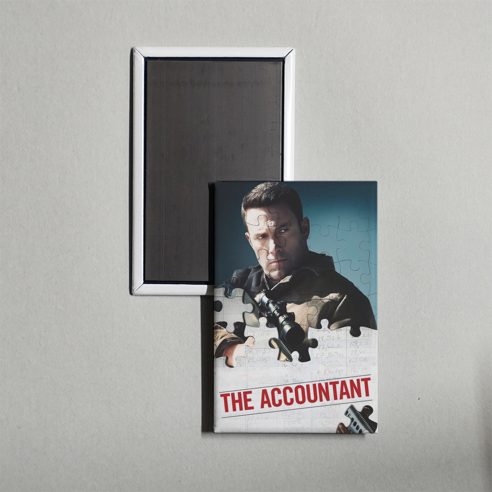 The Accountant Mini Movie Fridge Magnet