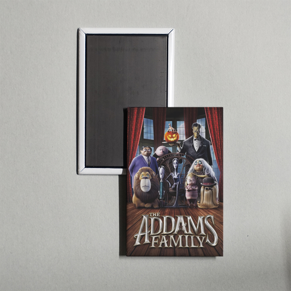 The Addams Family Mini Movie Fridge Magnet