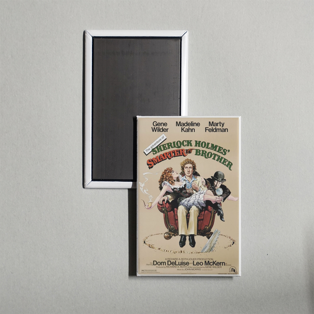 The Adventure of Sherlock Holmes' Smarter Brother Mini Movie Fridge Magnet